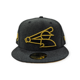 Chicago White Sox New Era Heather Black/Gold 59FIFTY Fitted Hat - Pro Jersey Sports