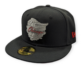 Chicago White Sox New Era Black Go Go 59FIFTY Fitted Hat - Pro Jersey Sports