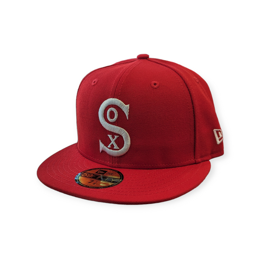 Chicago White Sox New Era Red 1931 Road Cooperstown Classic 59FIFTY Fitted Hat