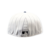 Chicago White Sox 1906 New Era Cooperstown Classics White/Navy Pinstripe 59FIFTY Fitted Hat - Pro Jersey Sports