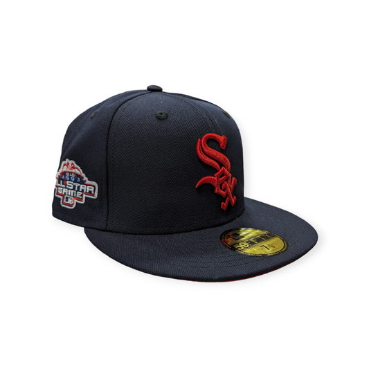 Chicago White Sox 2003 All Star Game New Era Navy Blue/Scarlet 59FIFTY Fitted Hat