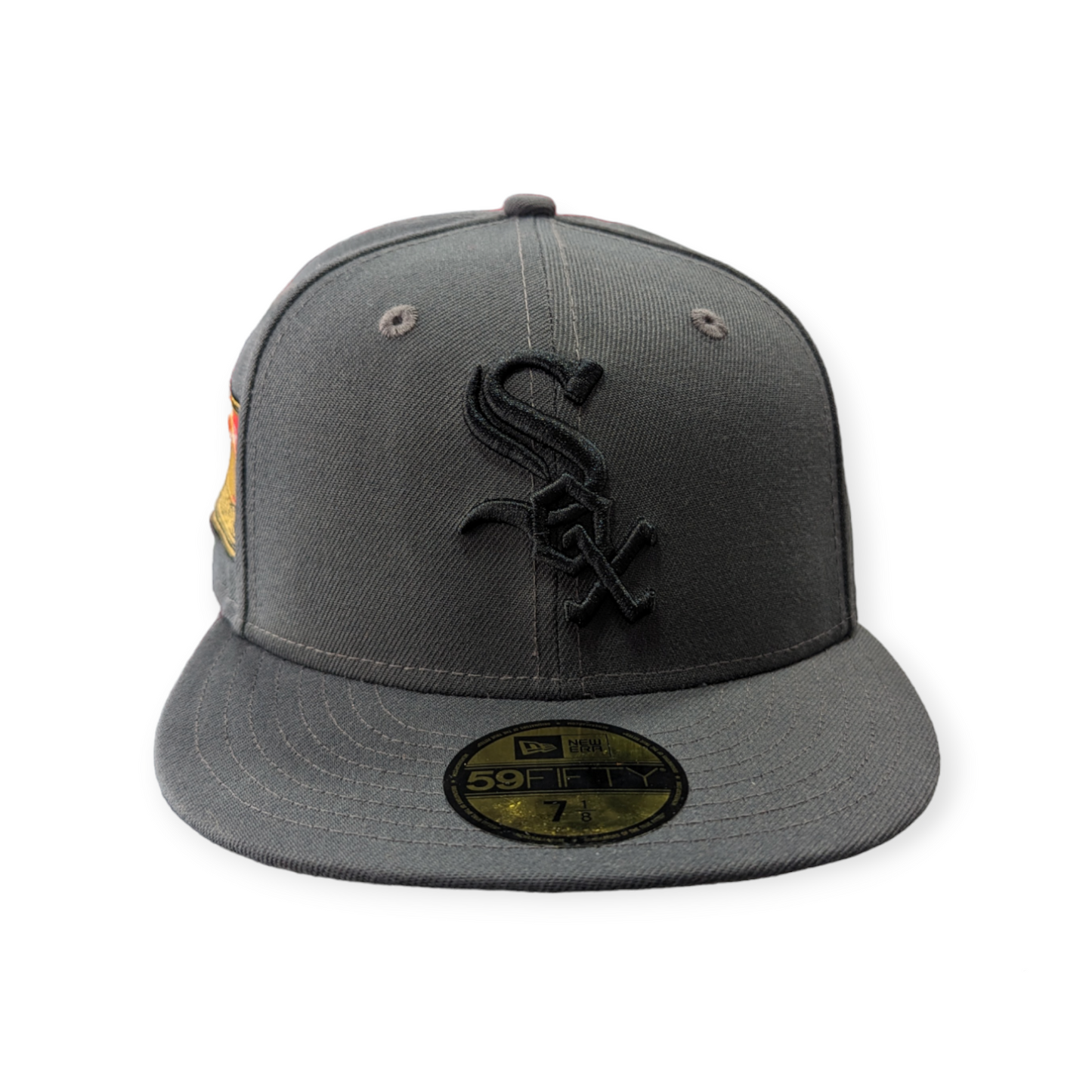 Chicago White Sox New Era Graphite 125th Anniversary 59FIFTY Fitted Hat