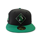 Chicago White Sox New Era 2 Tone Prime Diamond Black/Green 59FIFTY Fitted Hat - Pro Jersey Sports