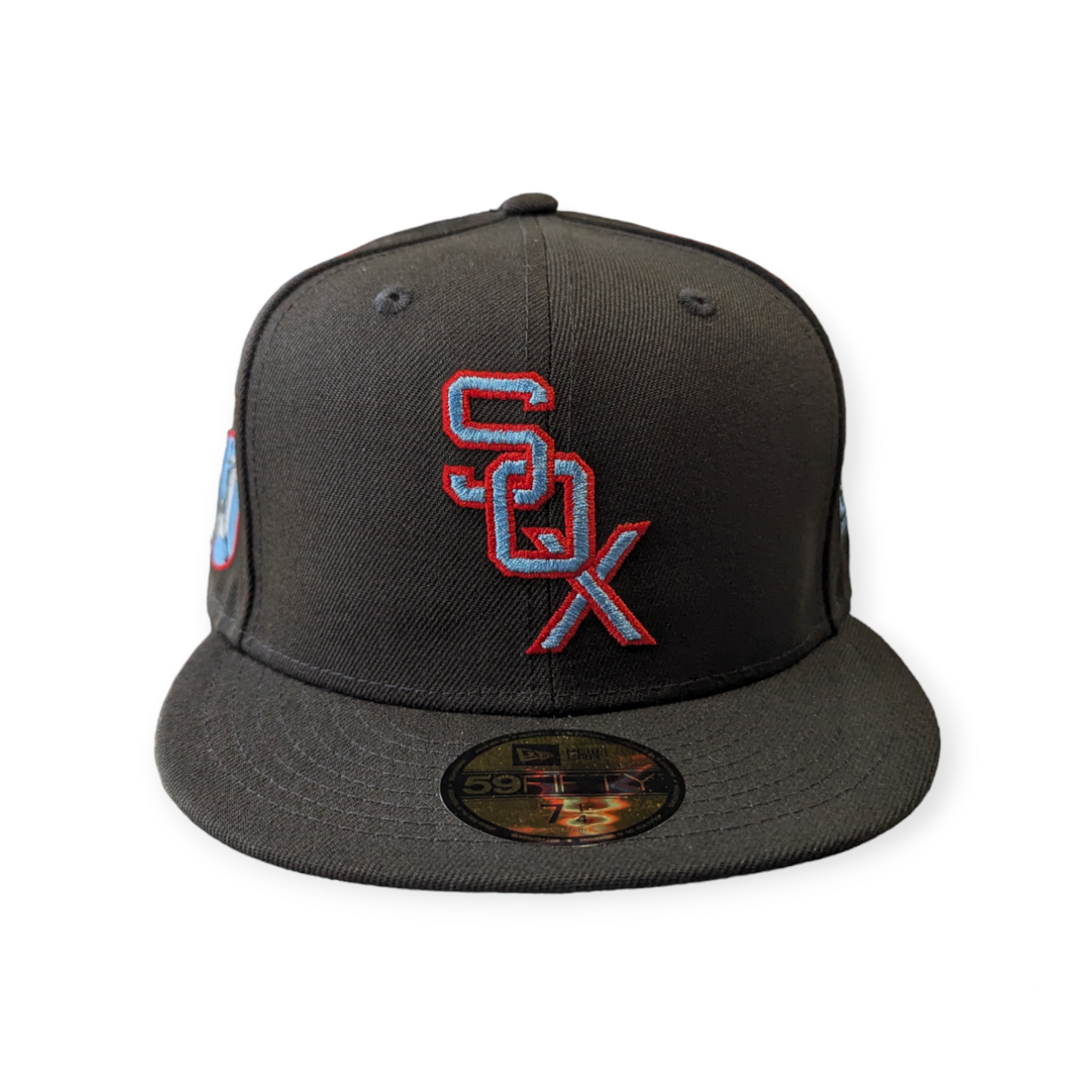 Chicago White Sox New Era 1969 Black/Sky Blue 59FIFTY Fitted Hat