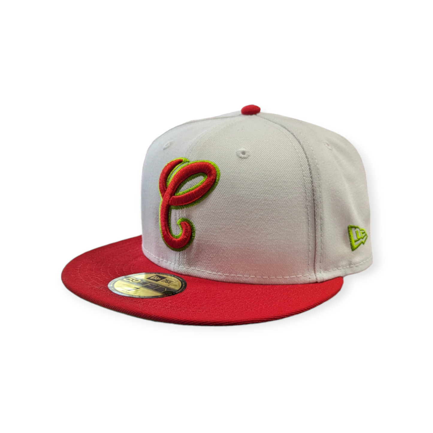 Chicago White Sox New Era White/Red/Lime 59FIFTY Fitted Hat