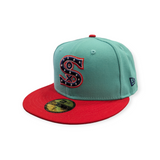 Chicago White Sox 1917 New Era 2 Tone Mint/Red 59FIFTY Fitted Hat - Pro Jersey Sports