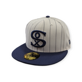 Chicago White Sox Field Of Dreams Mashup New Era White/Navy 59FIFTY Fitted Hat - Pro Jersey Sports