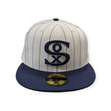 Chicago White Sox Field Of Dreams Mashup New Era White/Navy 59FIFTY Fitted Hat - Pro Jersey Sports