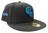 Chicago White Sox New Era Black/Electric Blue City Connect Southside 59FIFTY Fitted Hat - Pro Jersey Sports