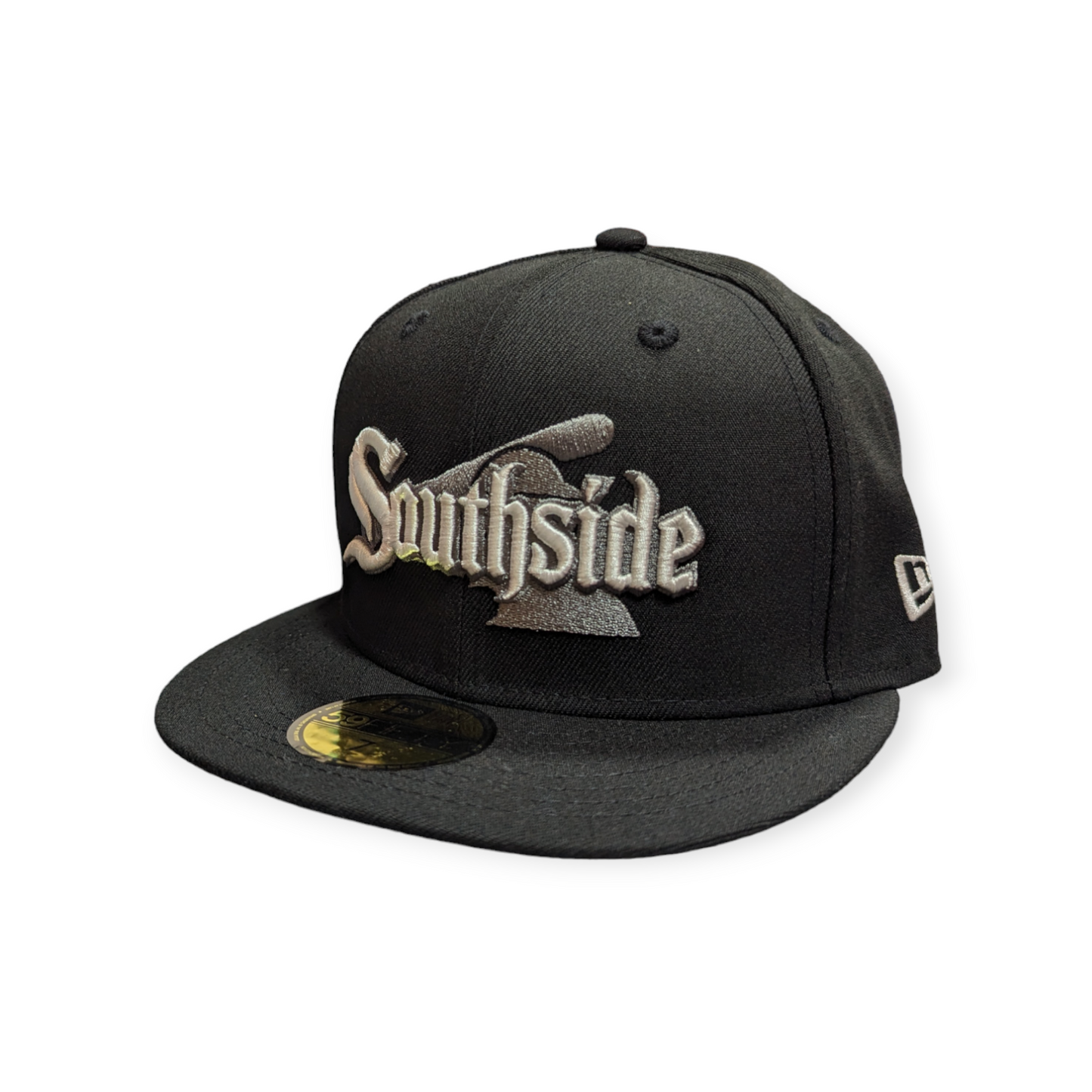 Chicago White Sox New Era Southside Batterman Black 59FIFTY Fitted Hat