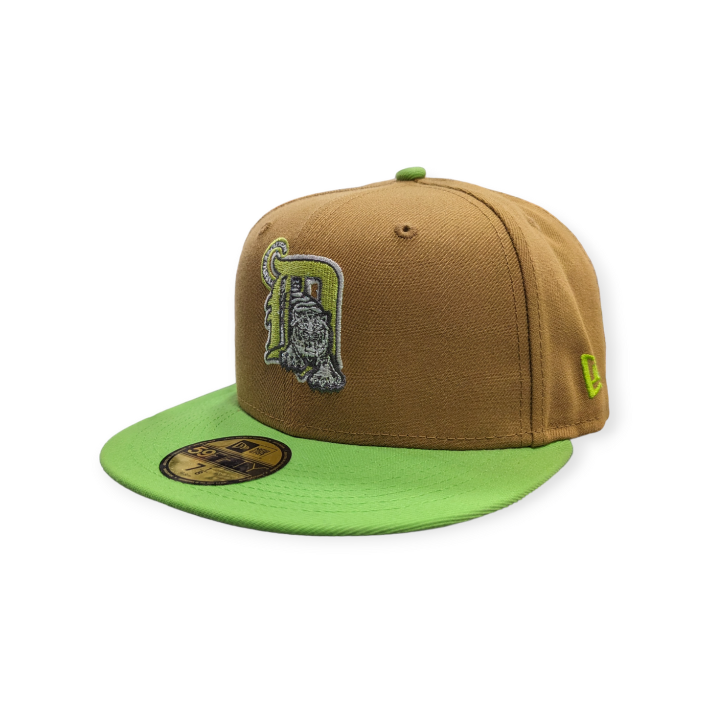 Detroit Tigers New Era Wheat/Lime Billion Dollar Babies 59FIFTY Fitted Hat