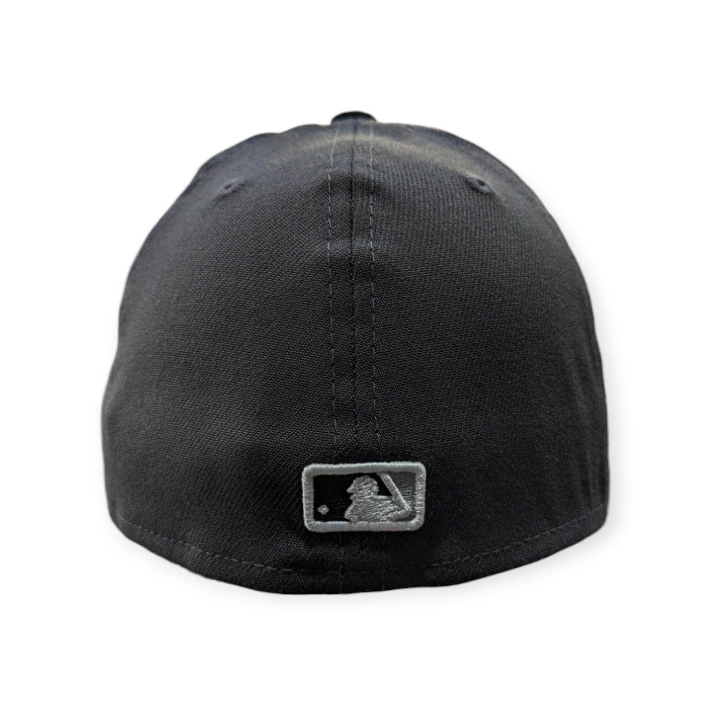 Chicago White Sox New Era Graphite/Black Primary Logo 39THIRTY Flex Fit Hat