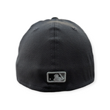 Chicago White Sox New Era Graphite/Black Primary Logo 39THIRTY Flex Fit Hat - Pro Jersey Sports