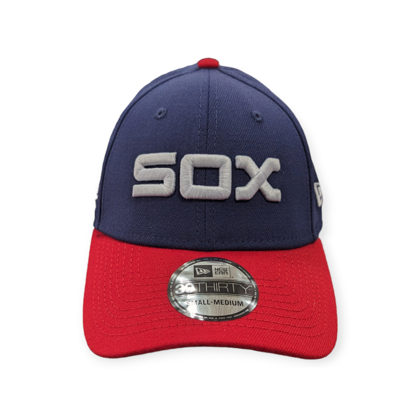 Chicago White Sox 1983 Road 2 Tone Navy/Red 75 Years 39THIRTY Flex Hat