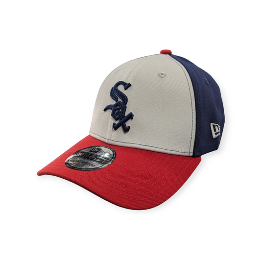 Chicago White Sox Mashup Navy/Red/White 39THIRTY Flex Fit New Era Hat