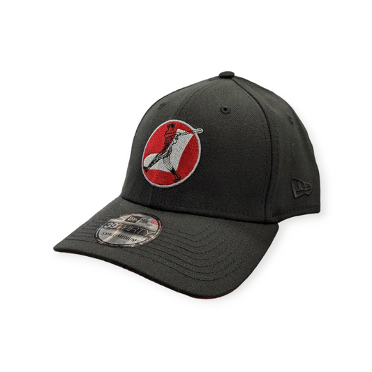 Chicago White Sox Black 1960-72 39THIRTY Flex Fit New Era Hat
