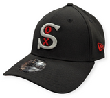 Chicago White Sox New Era 1917 Black 39THIRTY Flex Fit Hat - Pro Jersey Sports