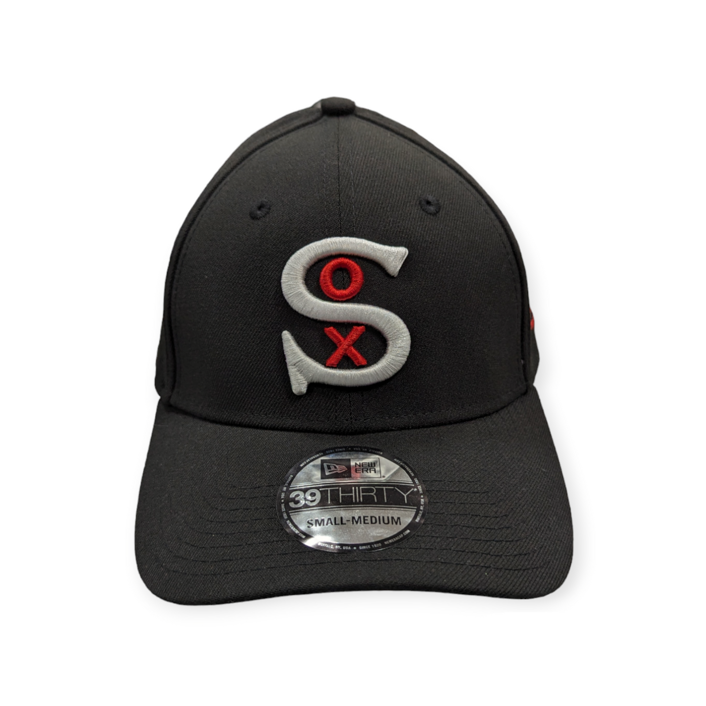 Chicago White Sox New Era 1917 Black 39THIRTY Flex Fit Hat