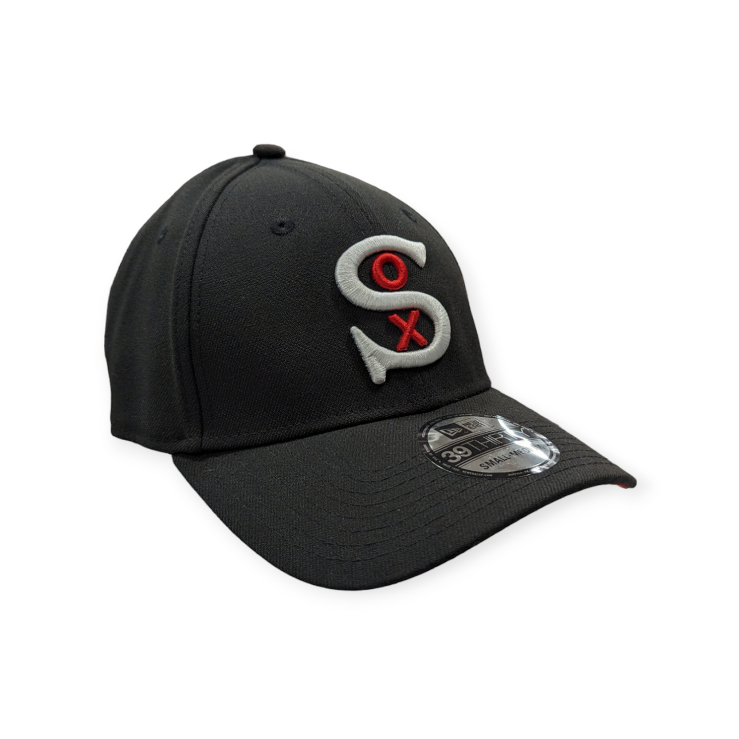 Chicago White Sox New Era 1917 Black 39THIRTY Flex Fit Hat