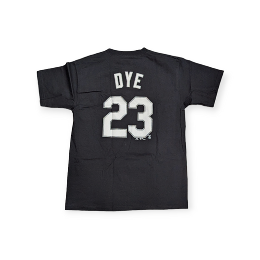 Youth Majestic Jermaine Dye Name and Number Chicago White Sox T Shirt