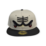 Chicago Bulls New Era Chrome/Black See Red 59FIFTY Fitted Hat - Pro Jersey Sports