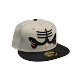 Chicago Bulls New Era Chrome/Black See Red 59FIFTY Fitted Hat - Pro Jersey Sports