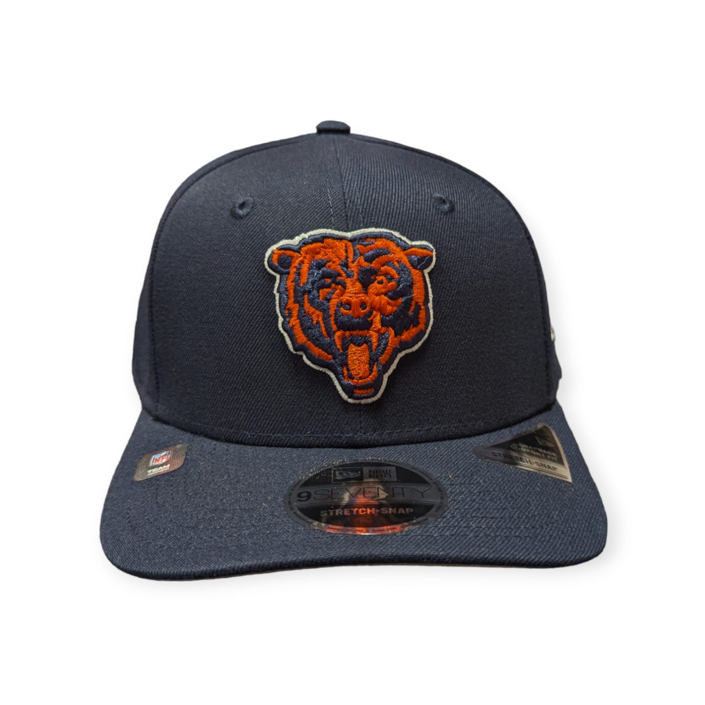 Chicago Bears New Era 9SEVENTY Navy Primary Logo Adjustable Cap
