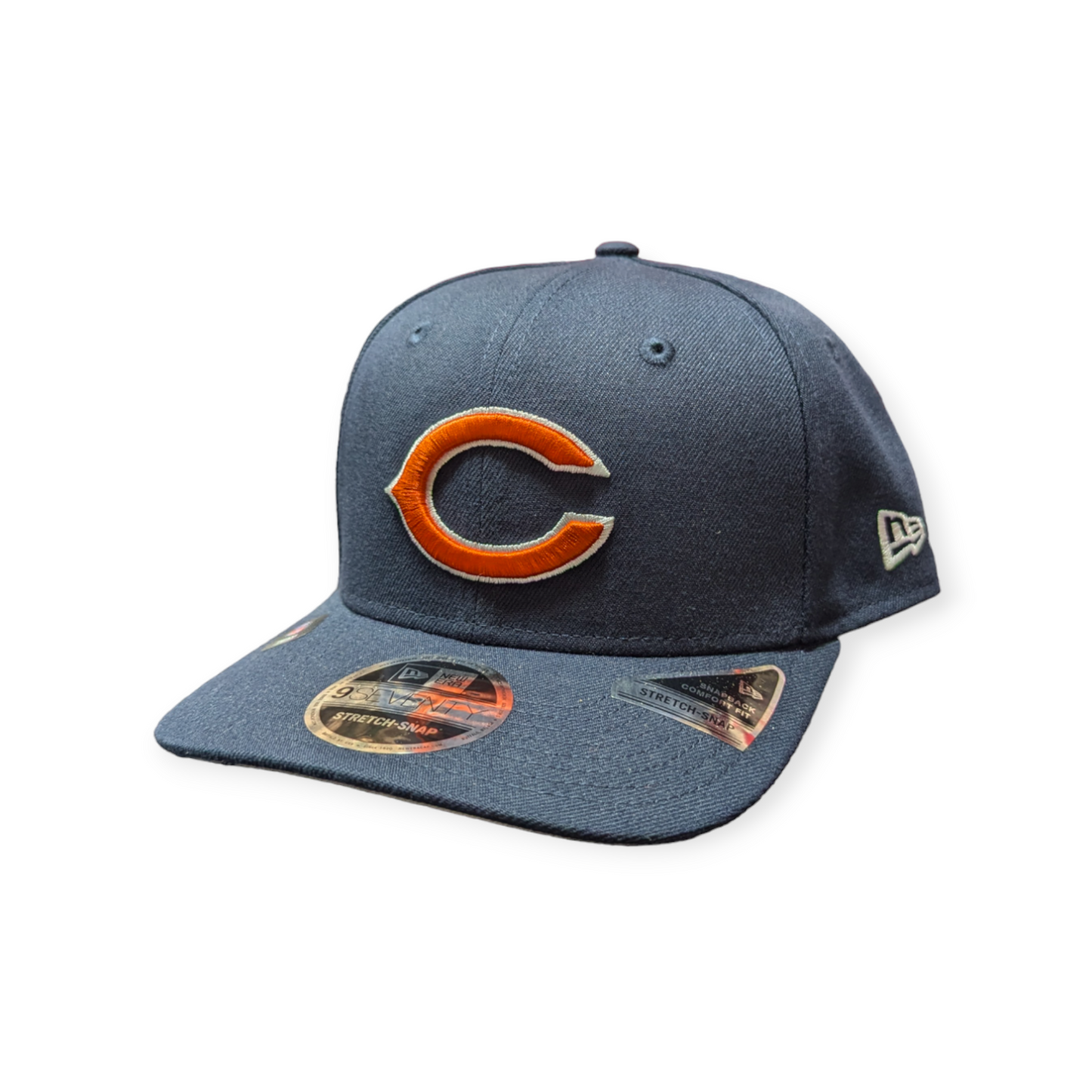 Chicago Bears New Era 9SEVENTY Navy Secondary Logo Adjustable Cap