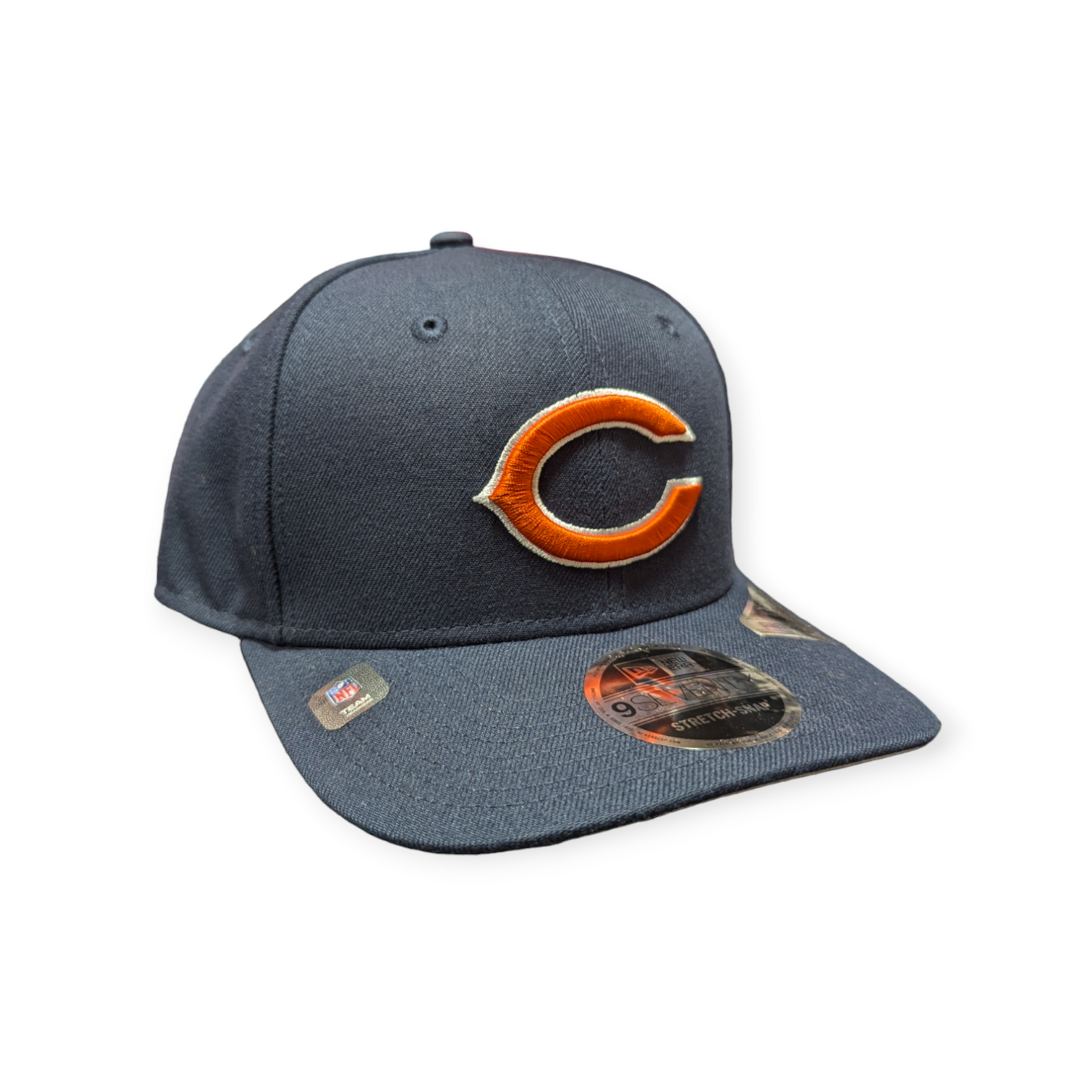 Chicago Bears New Era 9SEVENTY Navy Secondary Logo Adjustable Cap