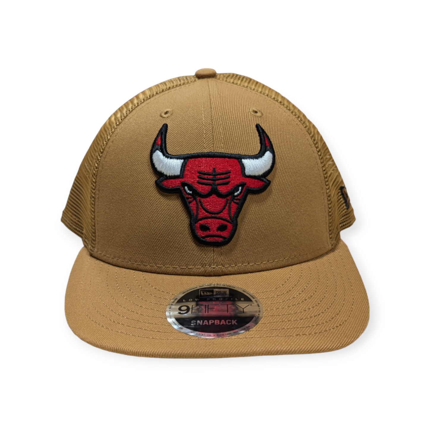 Chicago Bulls New Era Bronze Low Profile Trucker 9FIFTY Snapback Hat