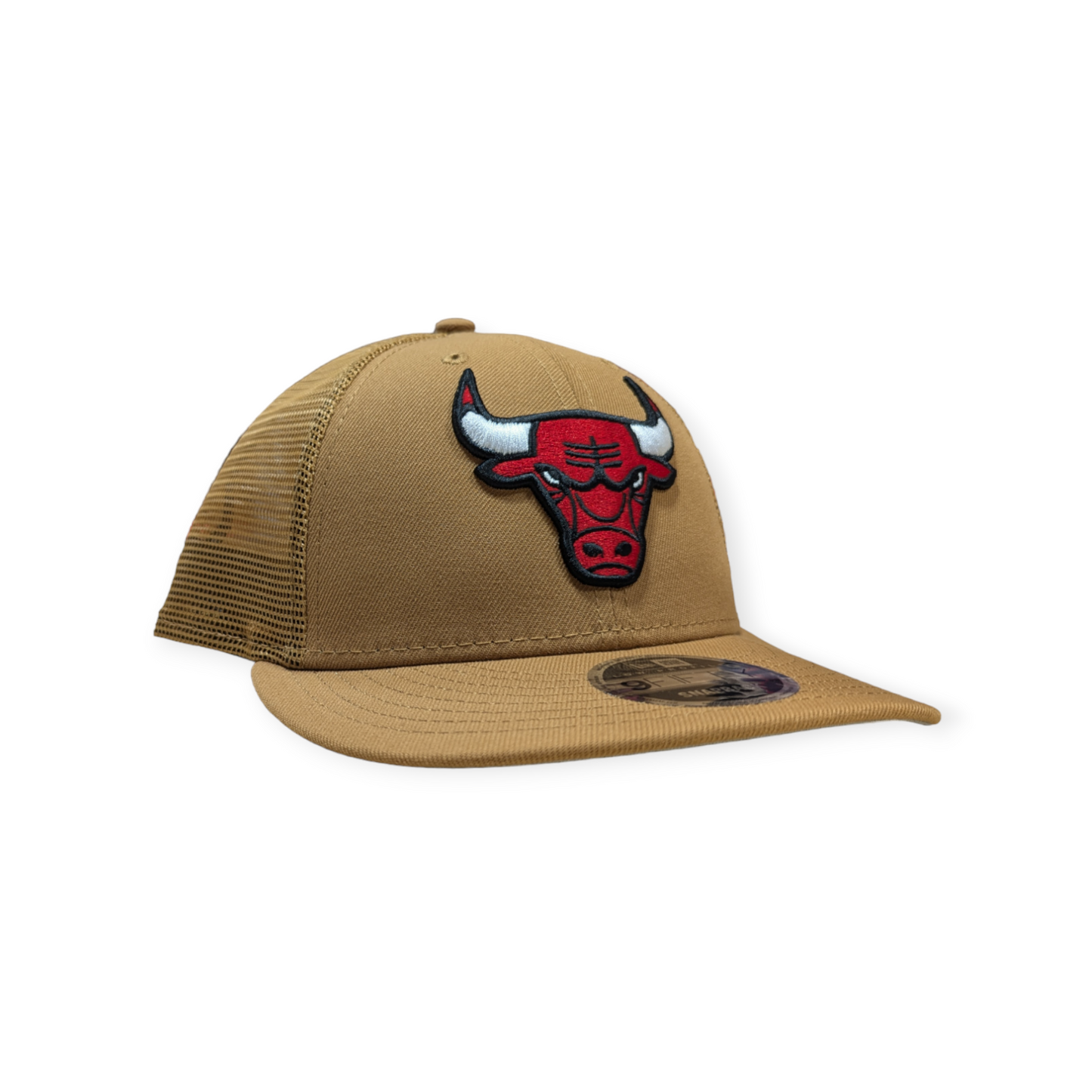 Chicago Bulls New Era Bronze Low Profile Trucker 9FIFTY Snapback Hat