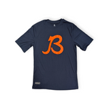 Men's Chicago Bears NFL Combine Authentic Navy Retro Performance T-Shirt - Pro Jersey Sports