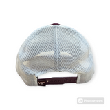 Virginia Tech Hokies New Era Maroon/White Trucker 9FORTY Adjustable Hat - Pro Jersey Sports