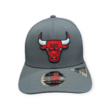 Chicago Bulls New Era Gray Performance 9SEVENTY Adjustable Hat - Pro Jersey Sports