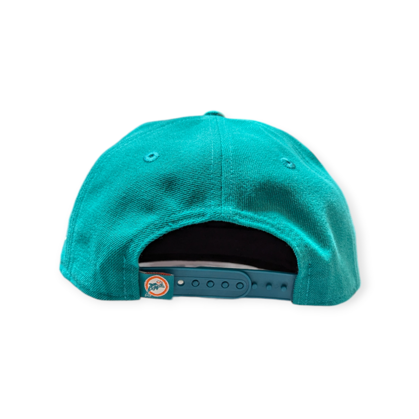 Miami Dolphins New Era Aqua Throwback 9SEVENTY Adjustable Hat