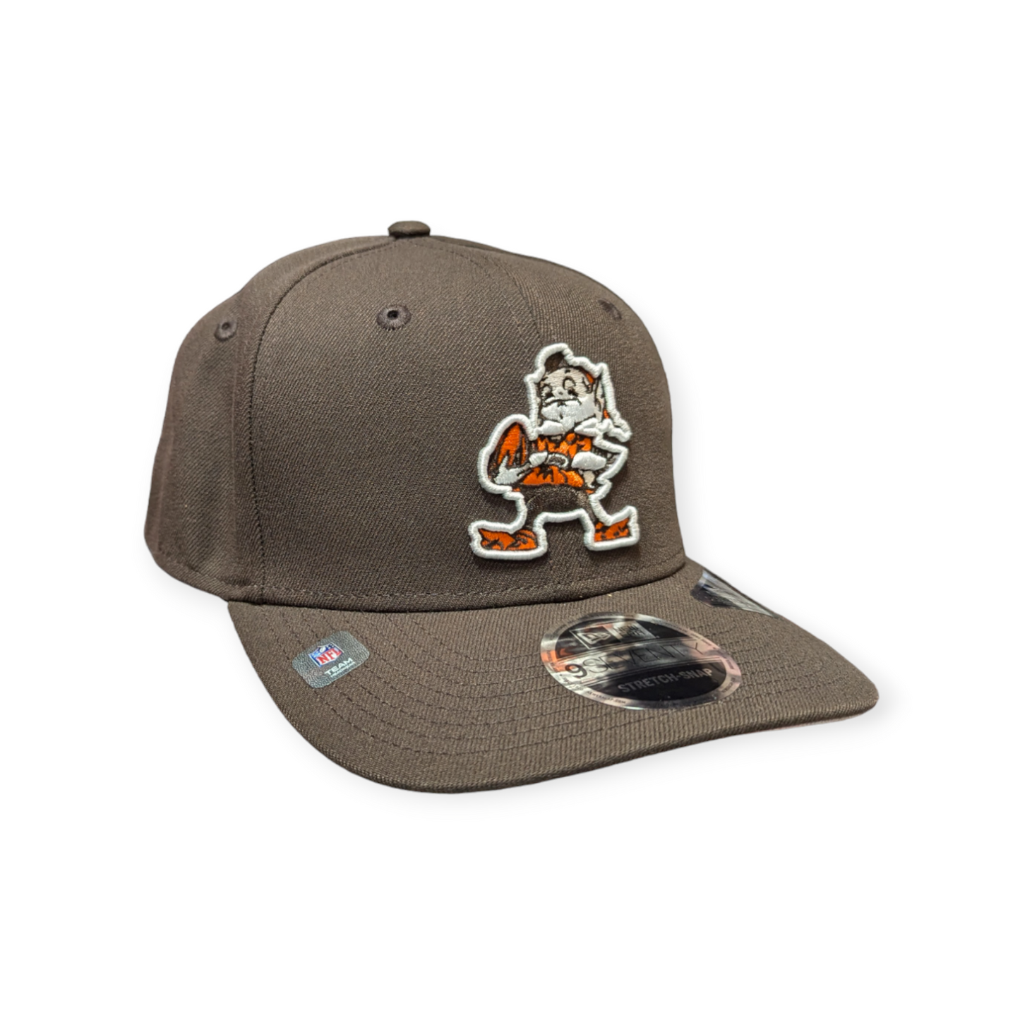 Cleveland Browns New Era Brown Throwback 9SEVENTY Adjustable Hat