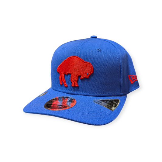 Buffalo Bills New Era Royal Blue Throwback 9SEVENTY Adjustable Hat