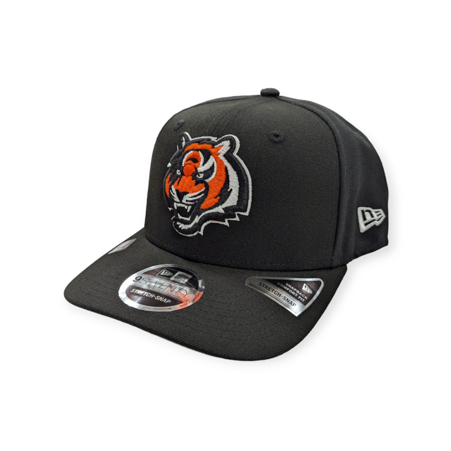 Cincinnati Bengals New Era Alternate Black 9SEVENTY Adjustable Hat