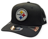 Pittsburgh Steelers New Era Black 9SEVENTY Adjustable Hat - Pro Jersey Sports