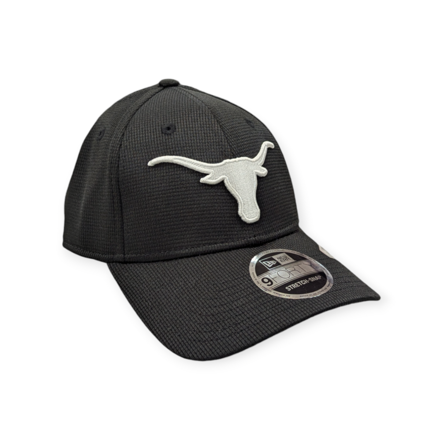 Texas Longhorns New Era Black Pivot 9FORTY Adjustable Hat