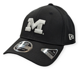 Michigan Wolverines New Era Black Pivot 9FORTY Adjustable Hat - Pro Jersey Sports