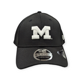 Michigan Wolverines New Era Black Pivot 9FORTY Adjustable Hat - Pro Jersey Sports