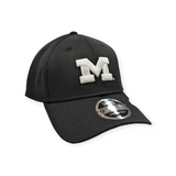 Michigan Wolverines New Era Black Pivot 9FORTY Adjustable Hat - Pro Jersey Sports
