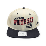 Chicago White Sox Nike Pro Cooperstown Collection Rewind Cream/Black Snapback Hat - Pro Jersey Sports