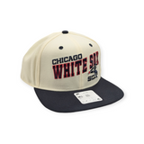 Chicago White Sox Nike Pro Cooperstown Collection Rewind Cream/Black Snapback Hat - Pro Jersey Sports