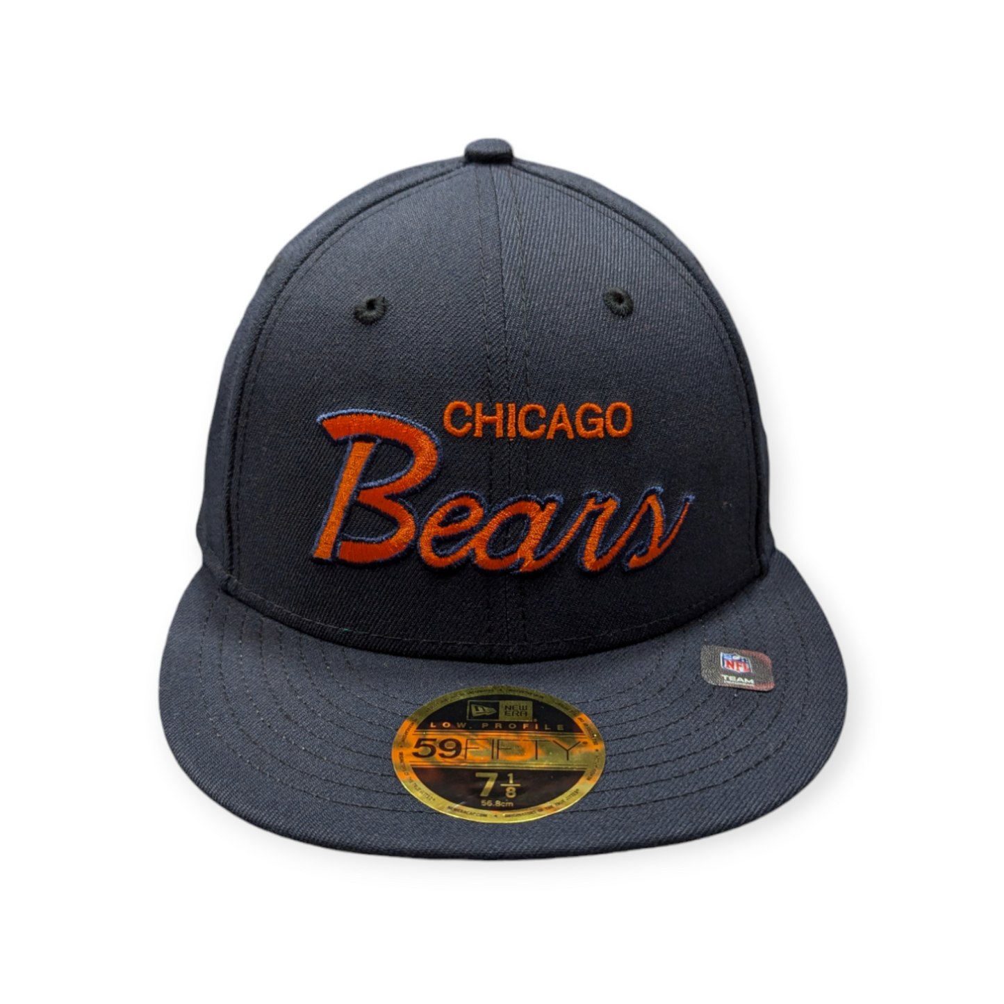 Chicago Bears Griswold Deep Navy New Era Low Profile 59FIFTY Fitted Hat