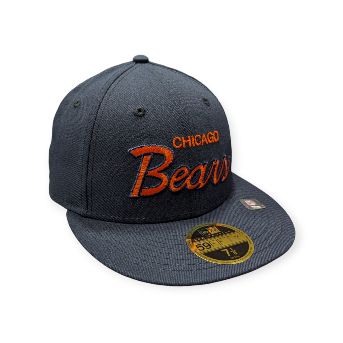 Chicago Bears Griswold Deep Navy New Era Low Profile 59FIFTY Fitted Hat