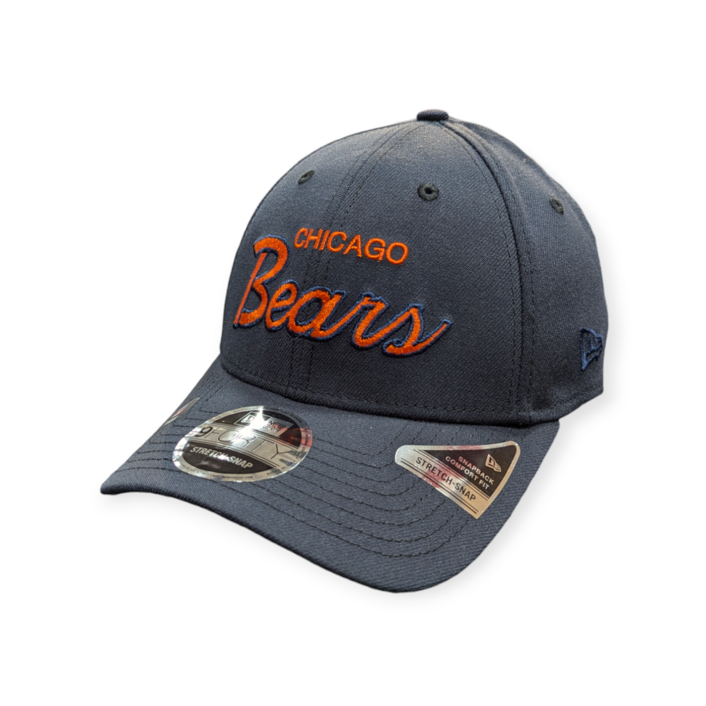 Chicago Bears New Era Griswold Deep Navy 9FORTY Snapback Adjustable Hat