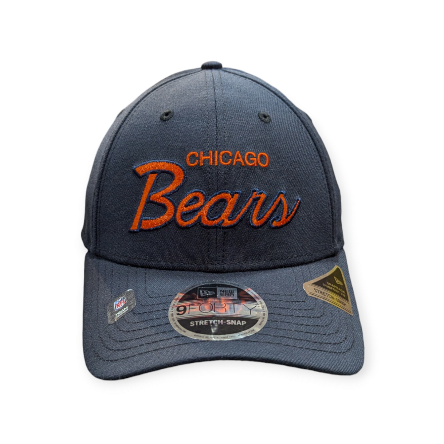 Chicago Bears New Era Griswold Deep Navy 9FORTY Snapback Adjustable Hat