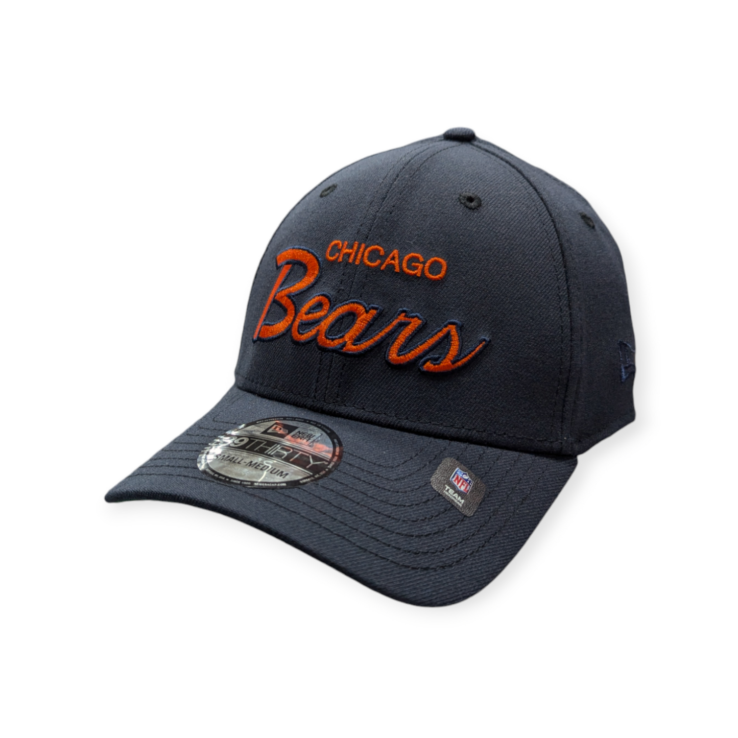 Chicago Bears New Era Griswold Deep Navy 39THIRTY Flex Hat